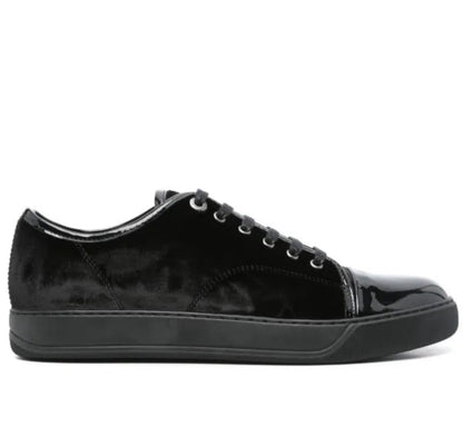 LANVIN SUED CAPTOE SNEAKER