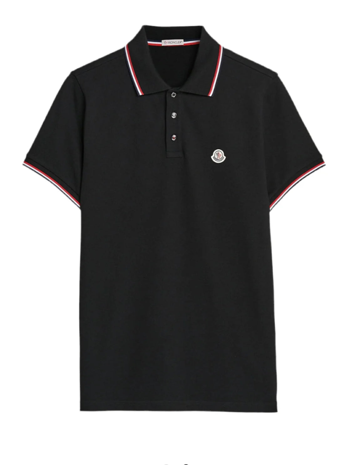 Moncler Contrast Rib Polo