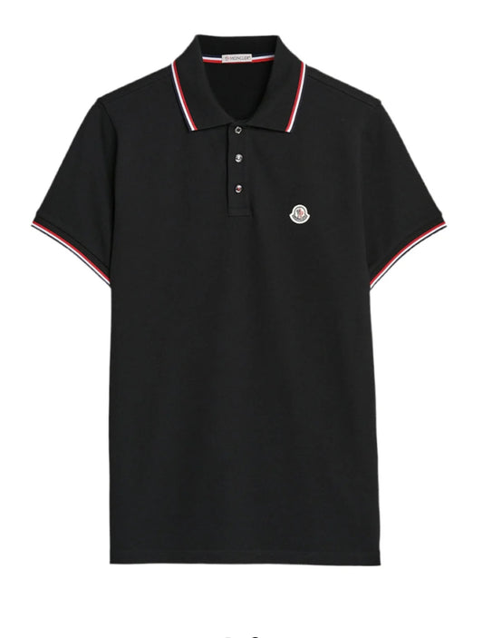 Moncler Contrast Rib Polo