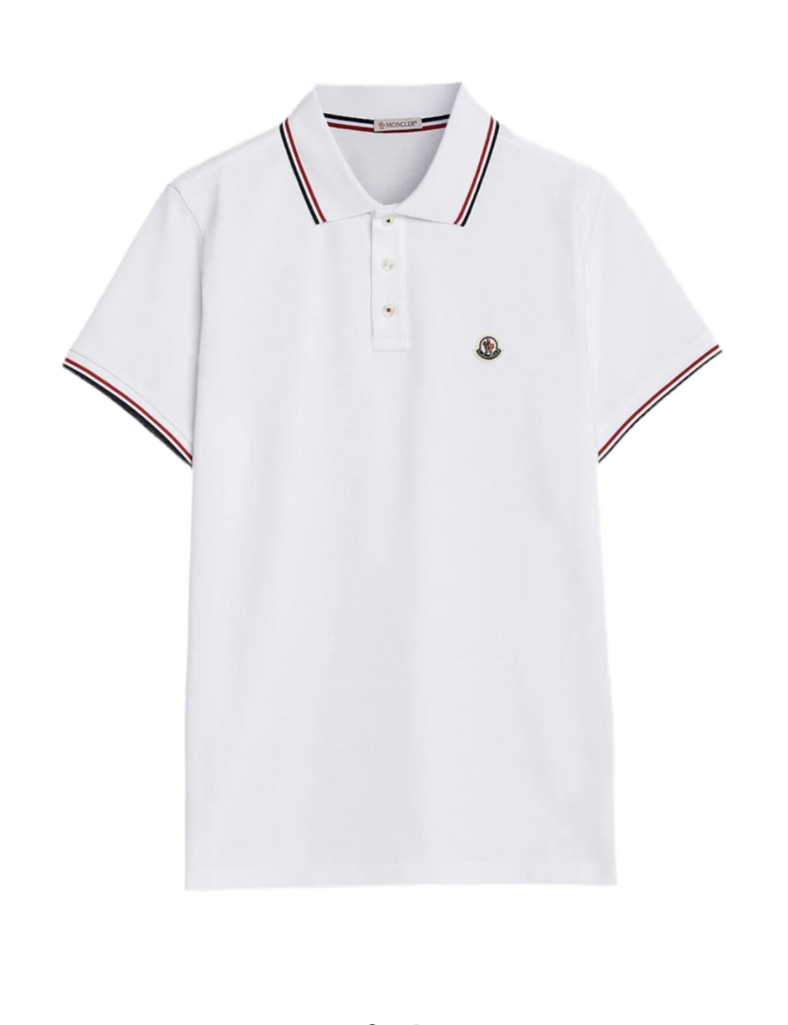 Moncler Contrast Rib Polo